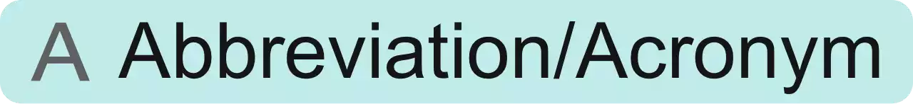 Abbreviation/Acronym Inline Example