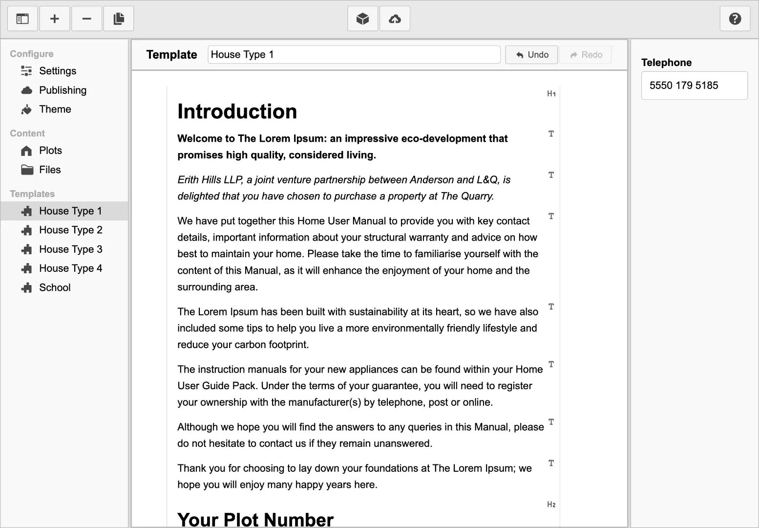 HUG Manager app screenshot
